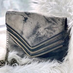 Distressed/Grunge Matt & Nat Crossbody Purse Chain Strap
